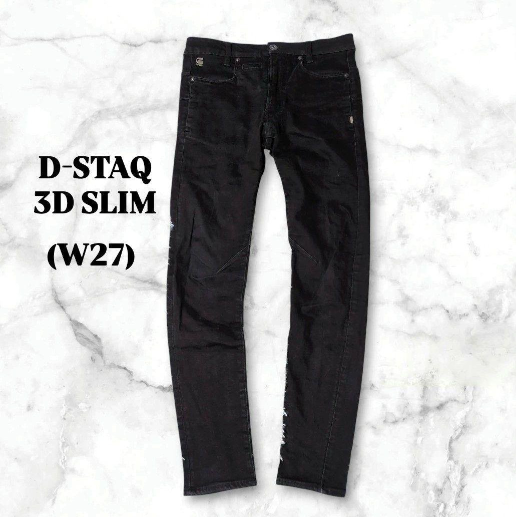G-STAR RAW】D−STAQ 3D SLIM☆ブラックデニム☆W27 - メルカリ