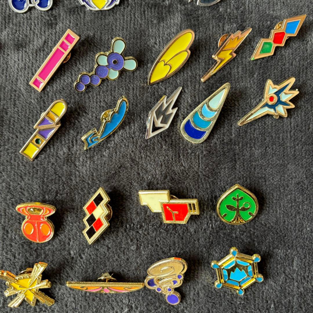 ポケモン ジムバッジ カントー地方〜カロス地方 58個セット - メルカリ