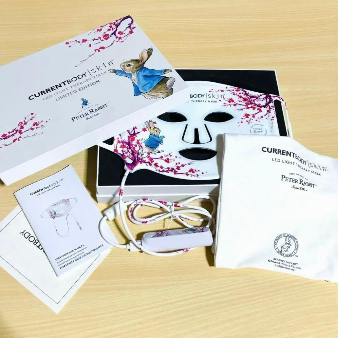 【限定デザイン】 CURRENTBODY LEDライトセラピーマスク さくら 限定デザイン】 CURRENTBODY LEDライトセラピーマスク さくら