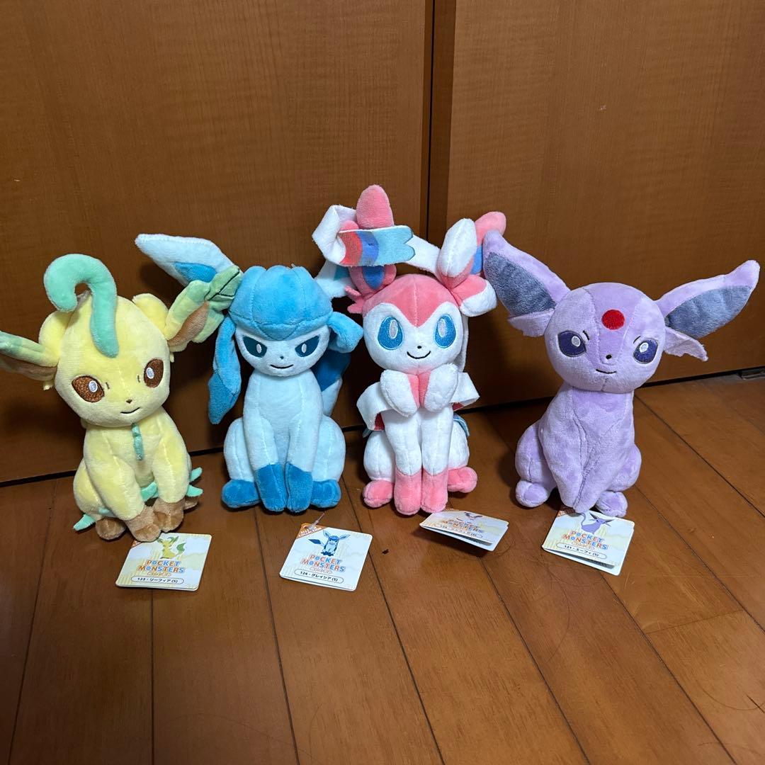 ポケモン リーフィア グレイシア ニンフィア エーフィ ぬいぐるみ