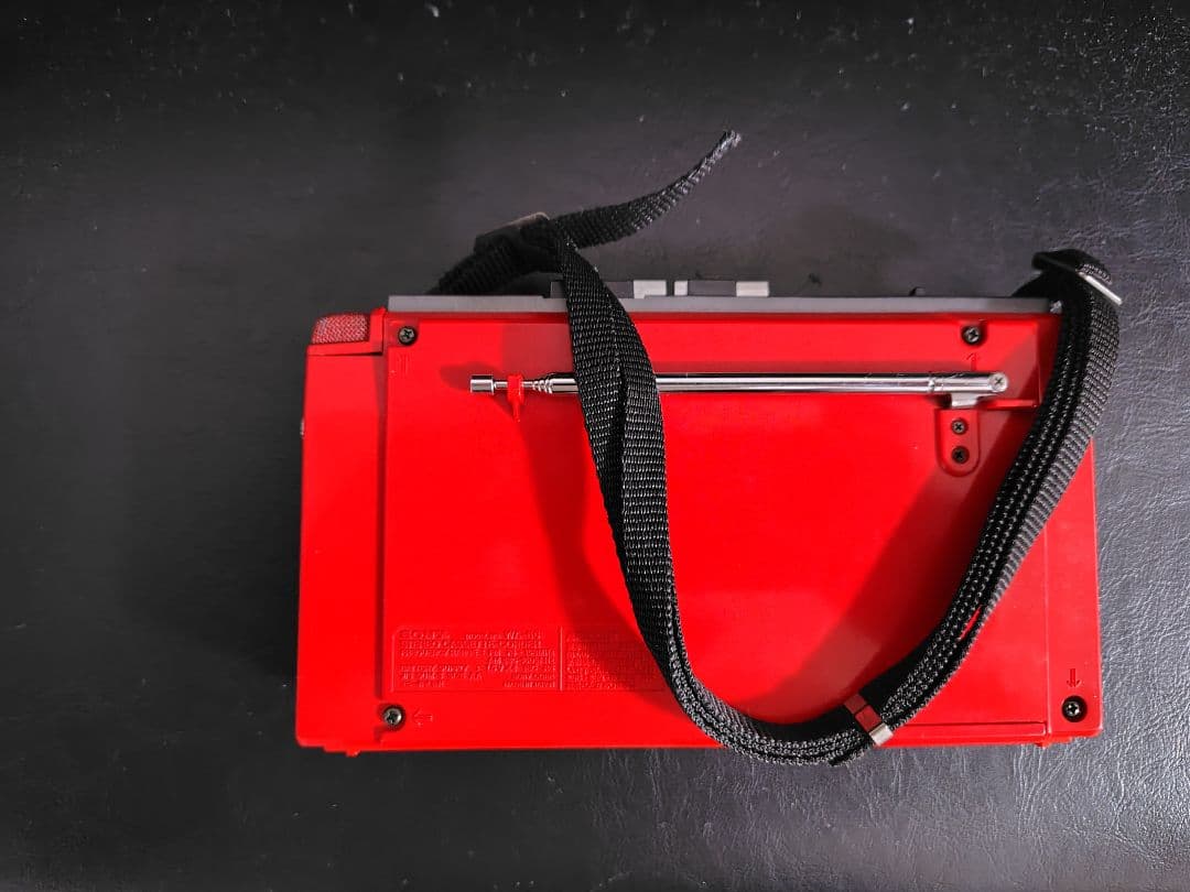 SONYラジカセWA -66（赤）