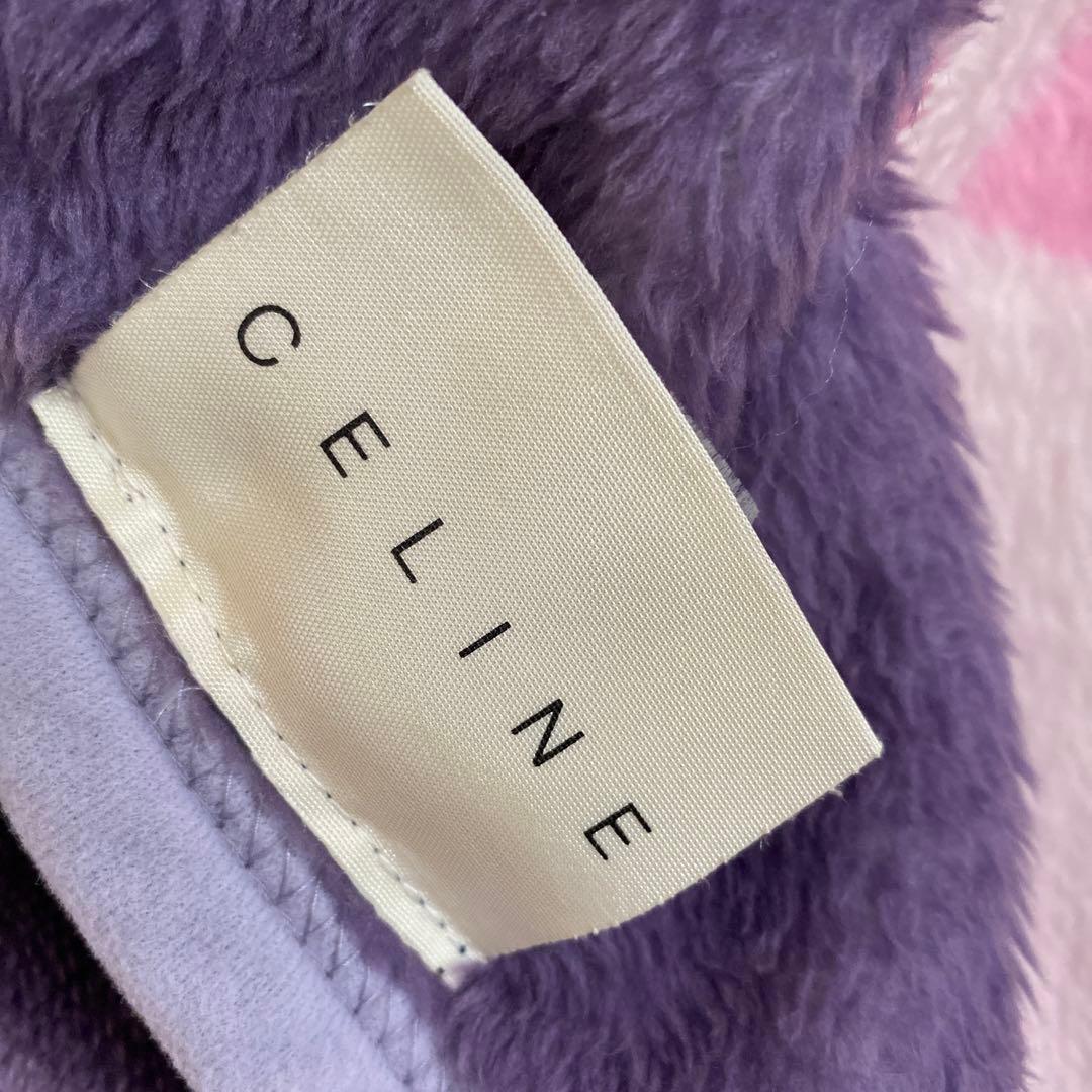 ☆CELINE セリーヌ ハーフケット アクリル毛布 - メルカリ