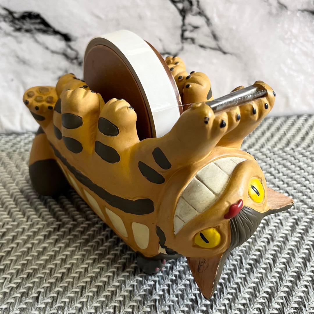 ネコバス テープカッター 陶器 セロハンテープ スタジオジブリ 飾り