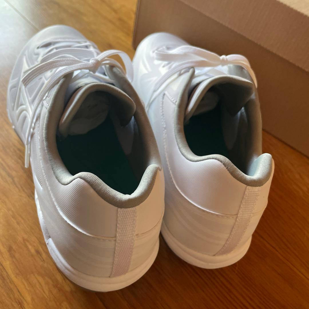 27.5Mizuno スパイクシューズ ホワイト