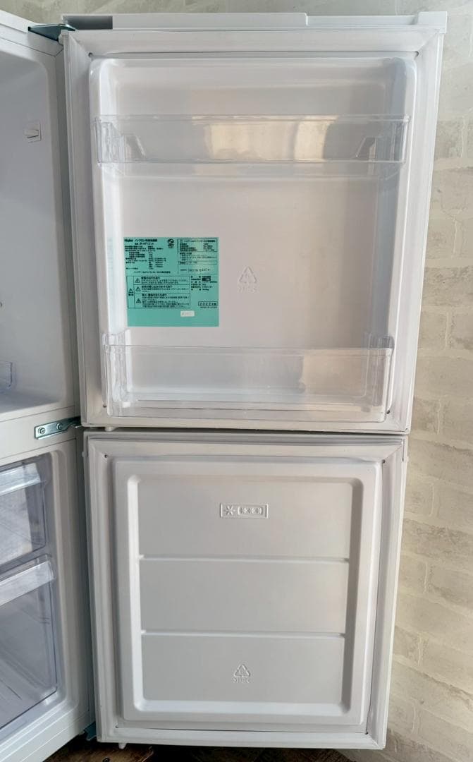 大阪送料無料☆3か月保障付☆冷蔵庫☆2022年☆JR-NF121A☆R-1639
