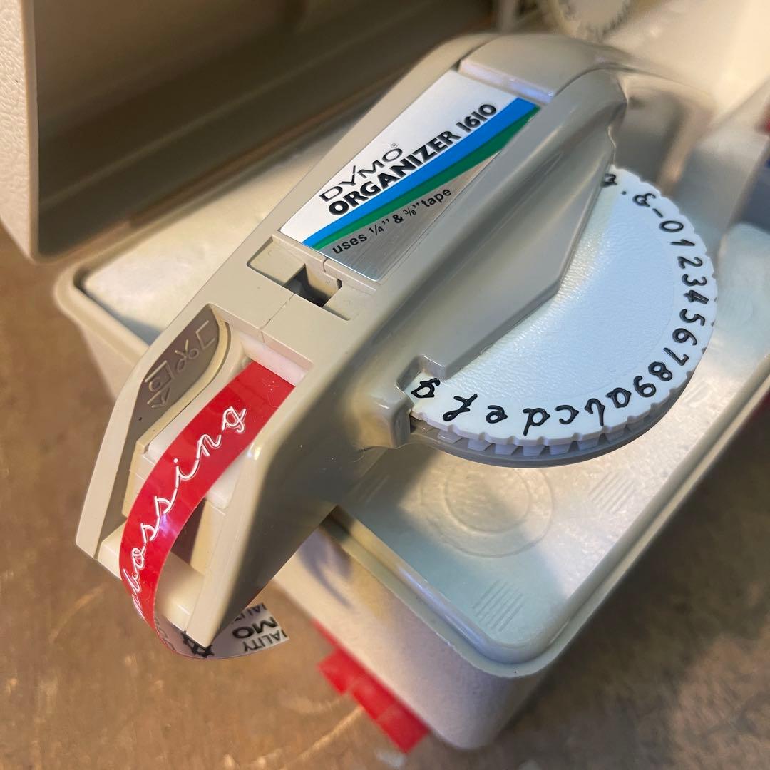 ■製品保証■ 【繋がる筆記体・文字盤4個】ダイモ 1610 DYMO 16211 m29615194654_1.jpg?1660095805