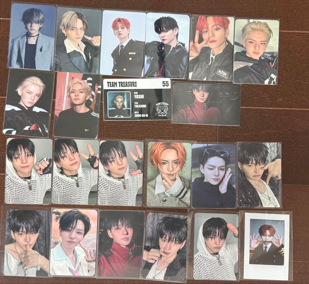 TREASURE ヨシ トレカ まとめ売り - メルカリ