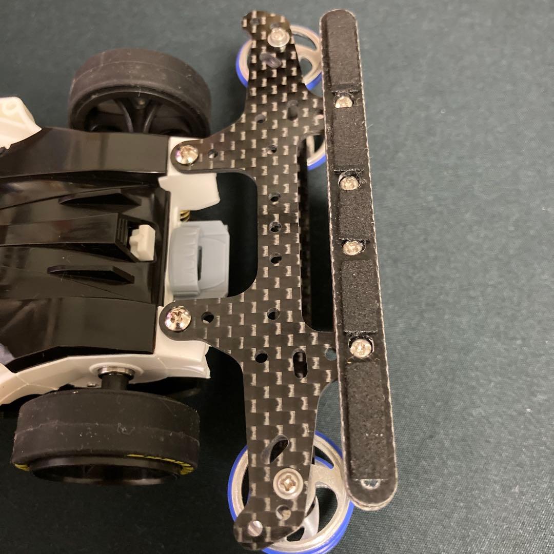 ミニ四駆 ブラックグラスホッパー2 MAシャーシ カーボンパーツ 脱脂済