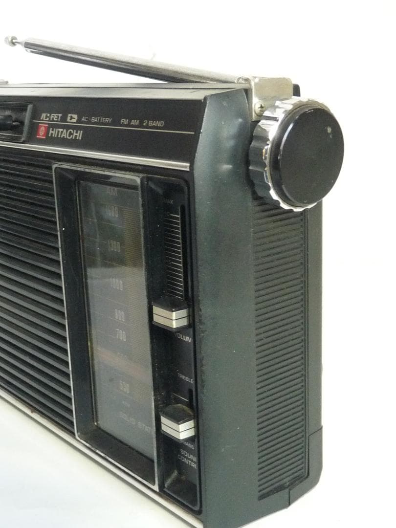 昭和レトロ HITACHI KH-993 IC-FET FM/AMラジオ - メルカリ