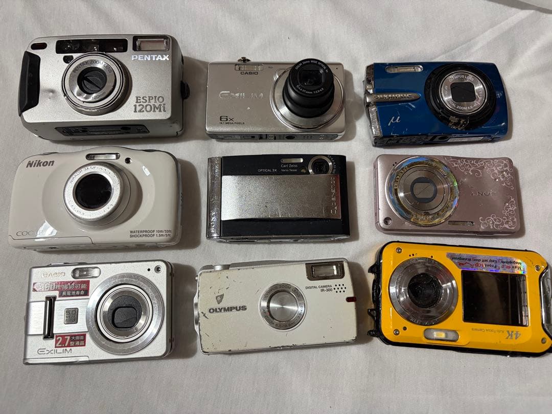 デジカメ 9セット ジャンク - メルカリ