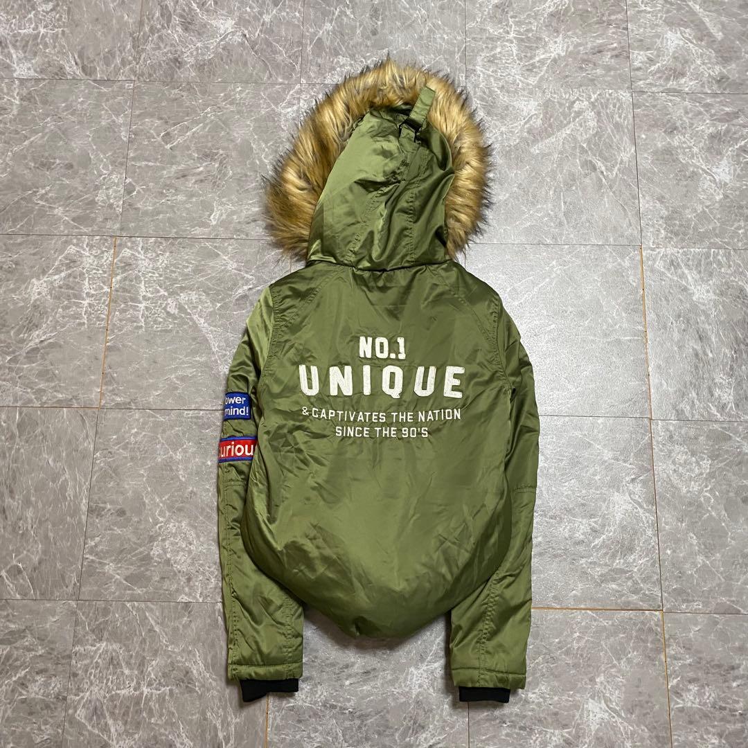 00s archive ファー ミリタリージャケット y2k 平成 グランジ