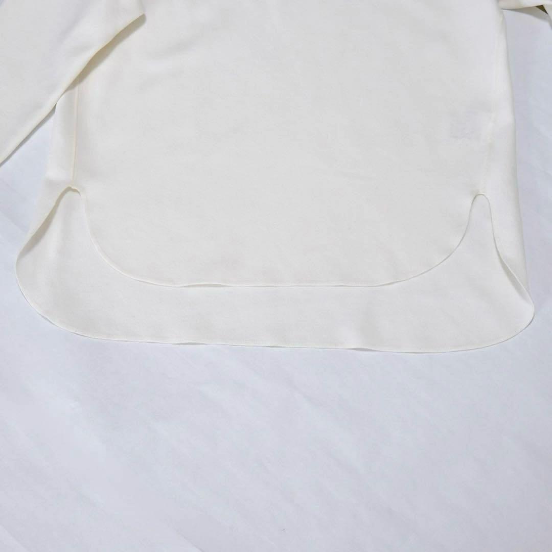 美品 whim gazette Vガゼットプルオーバー オフホワイト 36 - メルカリ