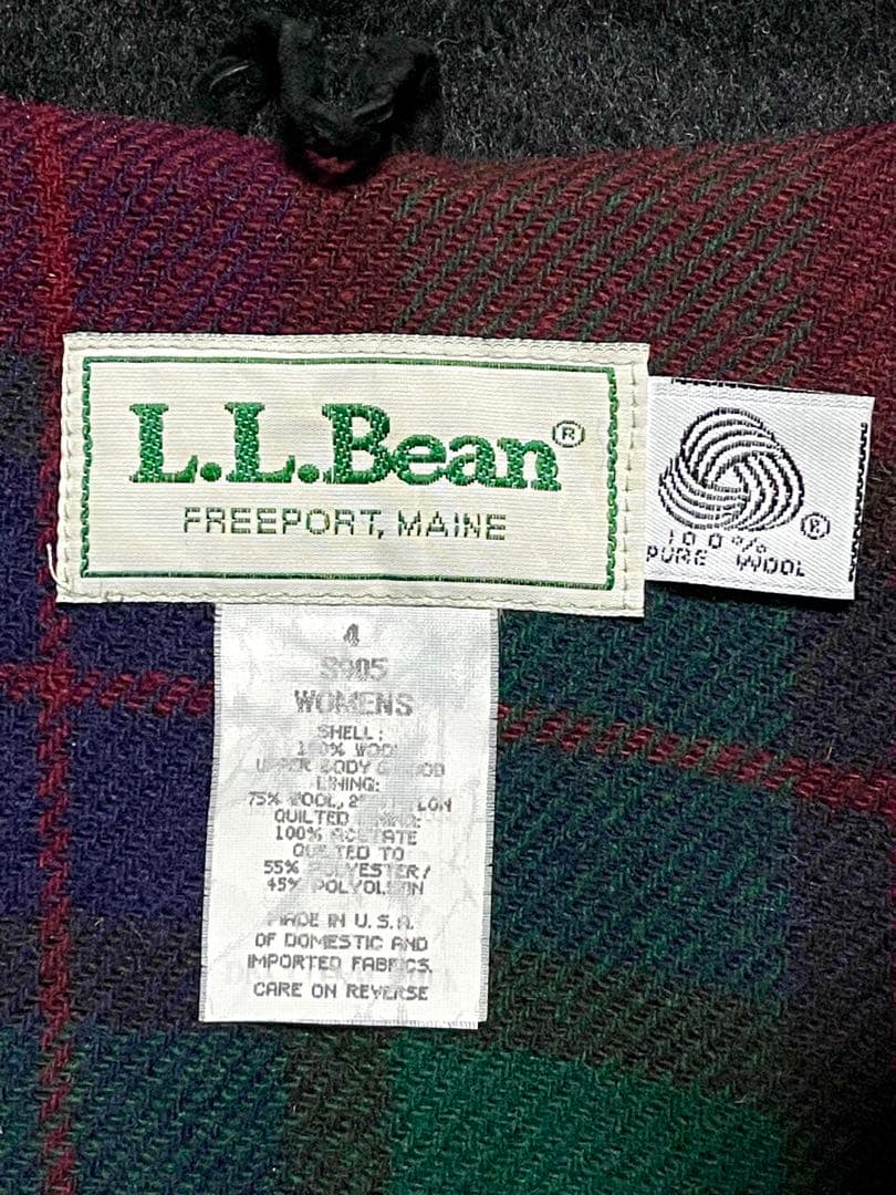 美品 USA製 70s 80s エルエルビーン L.L.Bean ダッフルコート