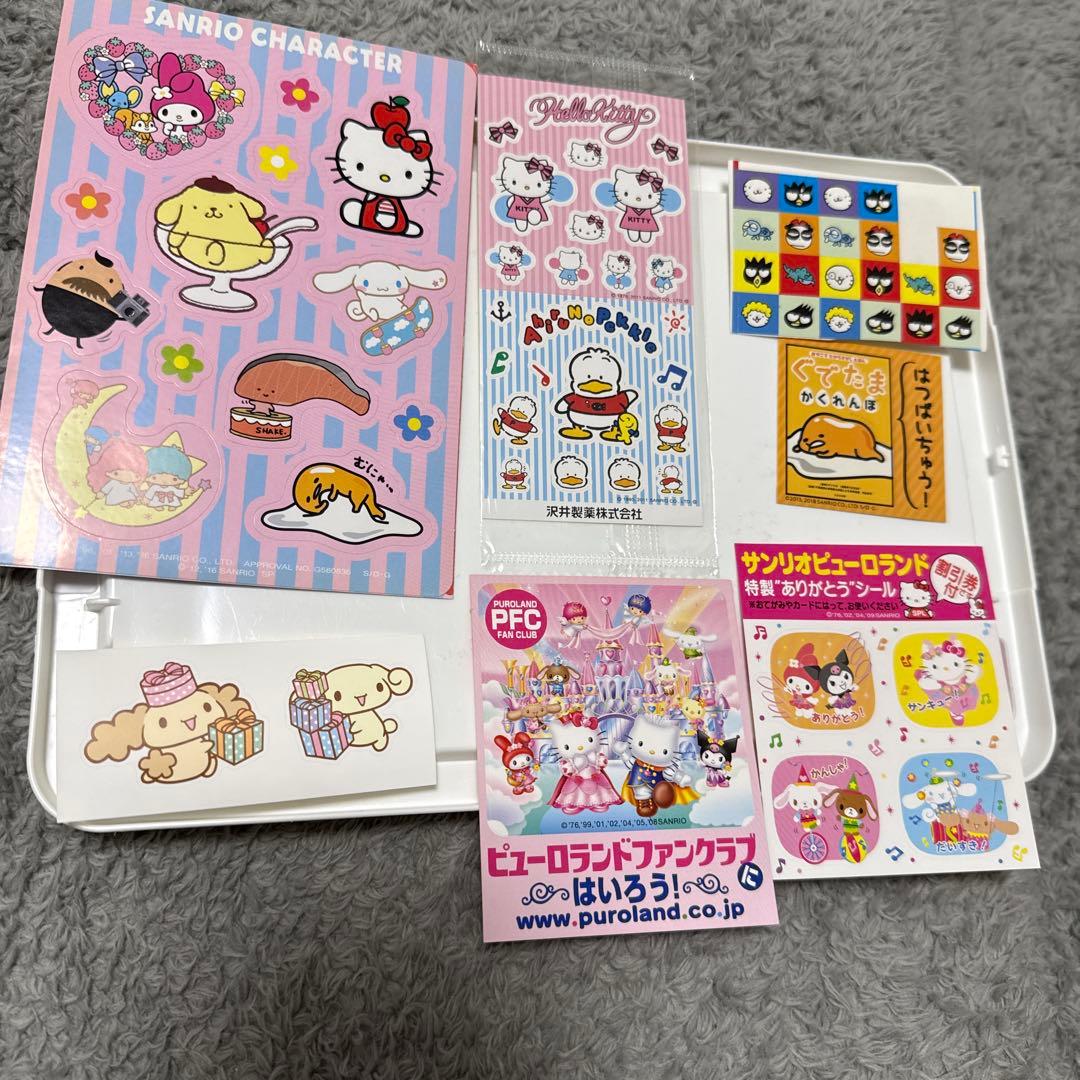 平成レトロ サンリオ キャラクター キティ ぐでたま シール まとめ売り