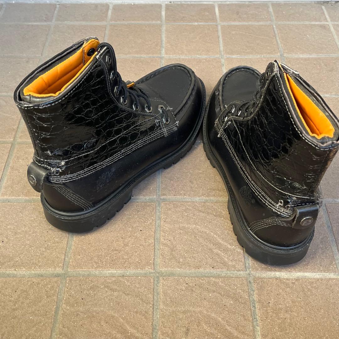 激レア】Timberland クロコ型押し ブーツ