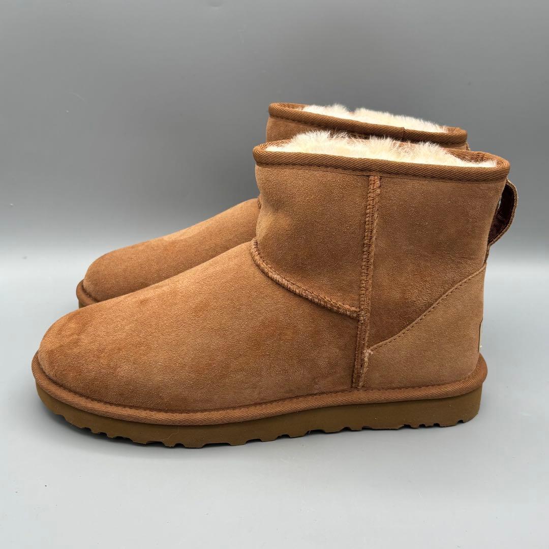 新品訳あり】UGG クラシックミニⅡムートンブーツ 27cm チェスナット