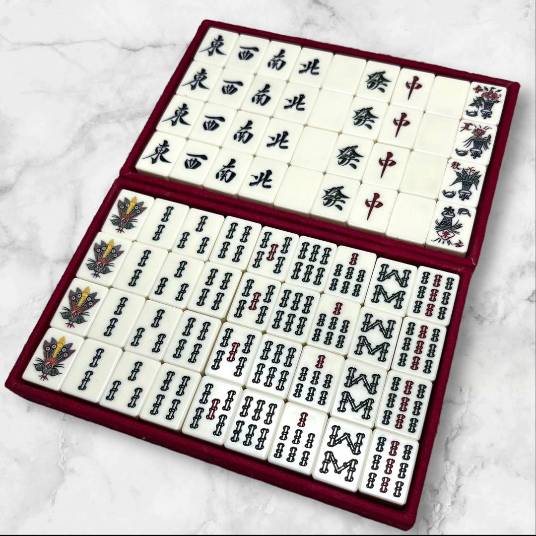 希少】 麻王印 一索 5本羽デザイン 背竹牌 - メルカリ