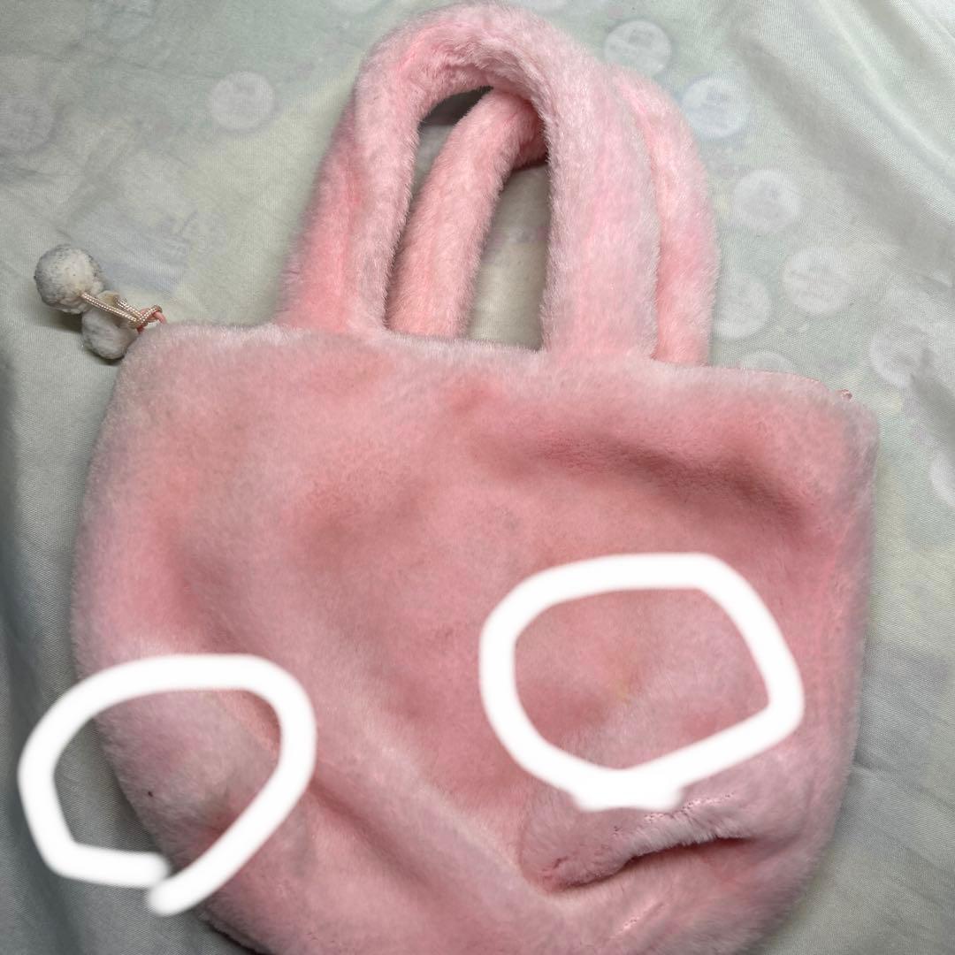 平成 レトロ もこもこ フェイス さくらんぼ ハローキティ ピンク