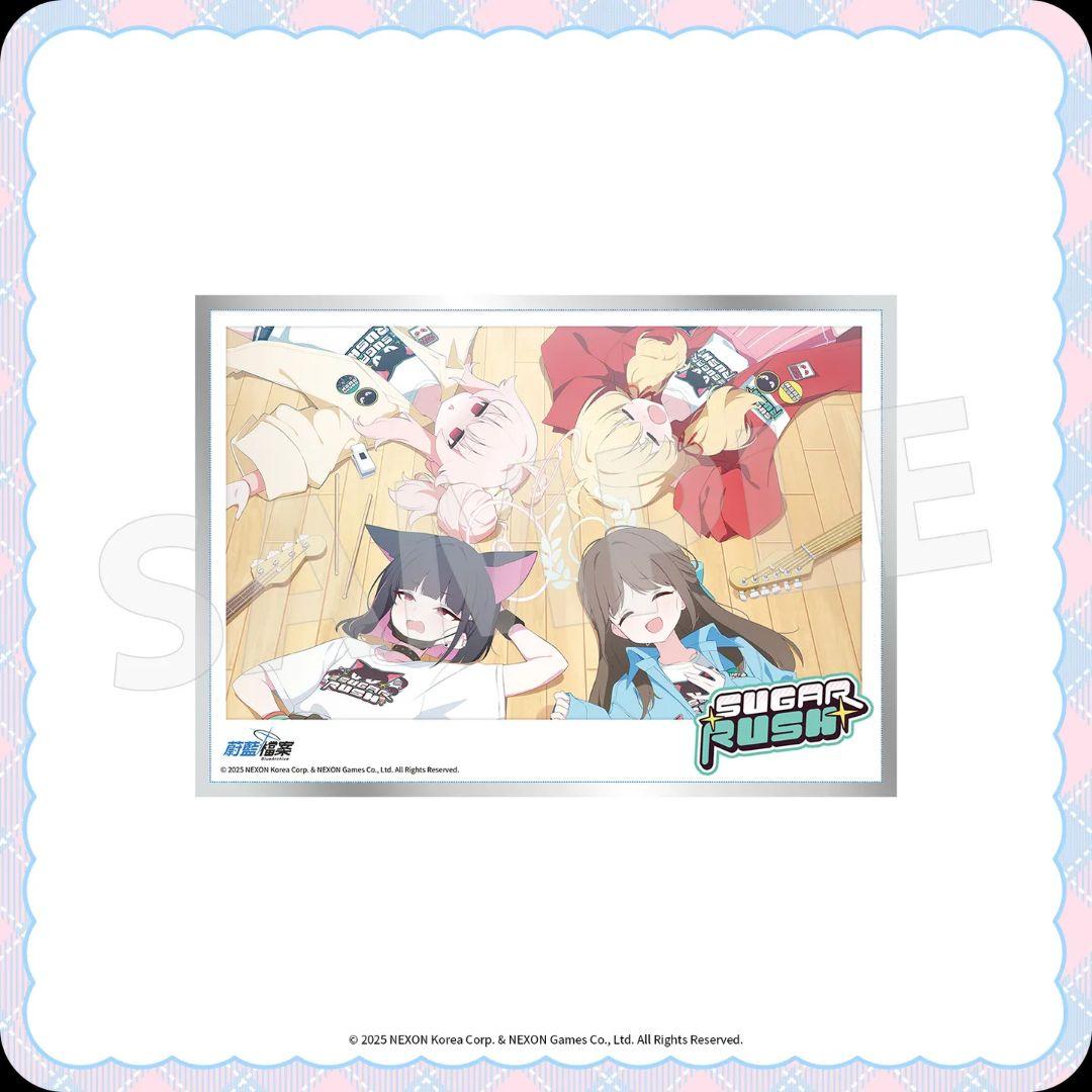 台湾限定】ブルーアーカイブ 1110 シュガーラッシュ アクリルジオラマ