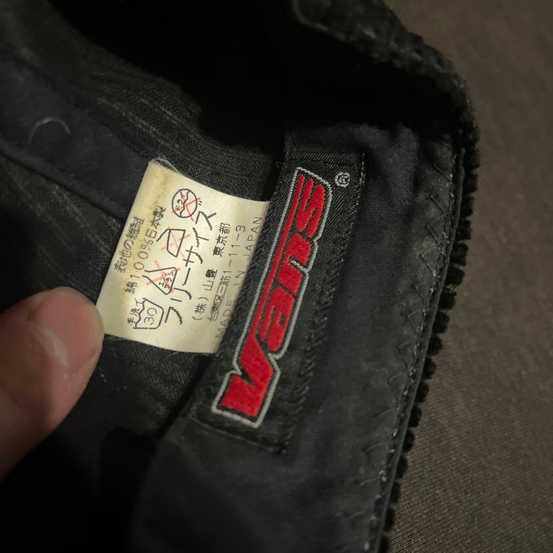90s vans キャップ コーデュロイ 太畝 ヴィンテージ トラッカー - メルカリ