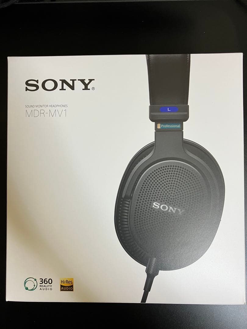 ヘッドホン sony mdr-mv1 Sony MDR-MV1 Open-back studio monitor wired headphones at Crutchfield