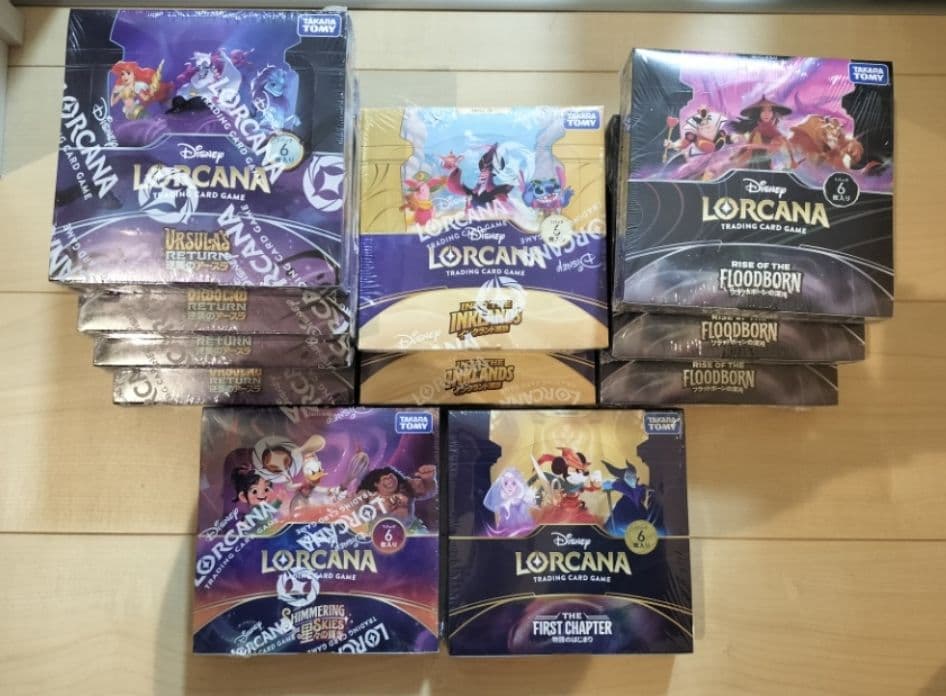 ロルカナ BOX まとめ売り　11BOX ディズニー・ロルカナ・TCG】ブースターパック 「フラッドボーンの渾沌