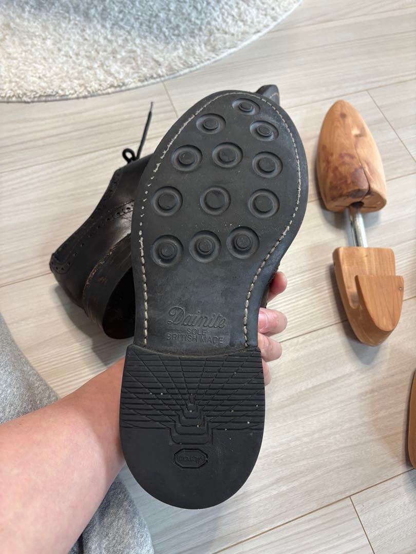 トリッカーズ バートン 8ハーフ 革靴 rrl - メルカリ