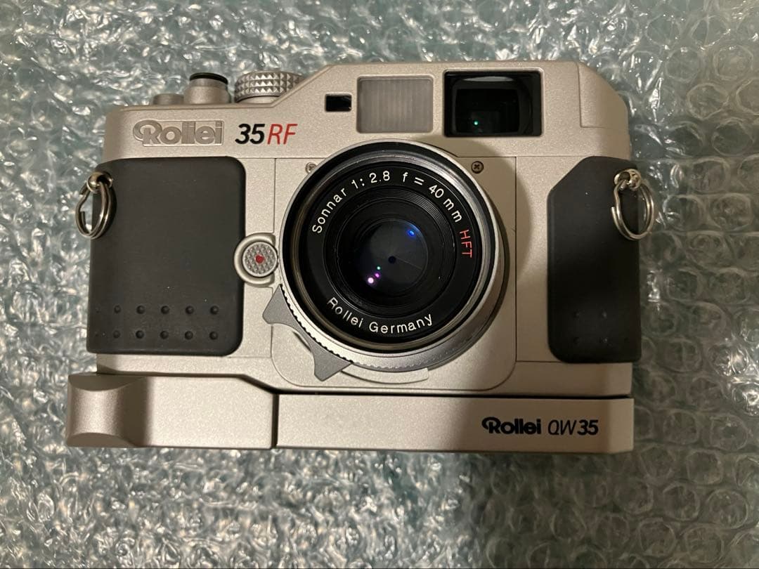 Rollei 35 RF レンジファインダーカメラ　QW35付 Rollei 35 RF 35mm Rangefinder Film Camera with Rollei Sonnar HFT