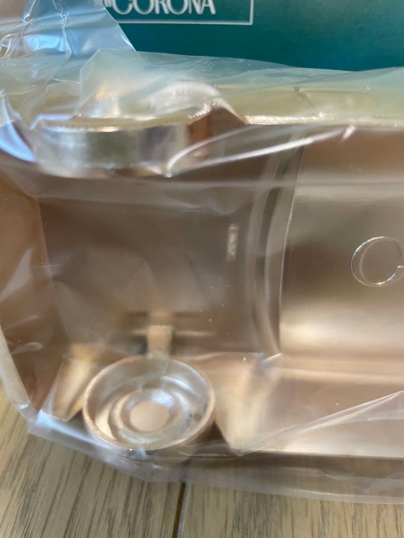 美品トヨタ コロナ メタル製 ゴールド シガレットケース ノベルティ