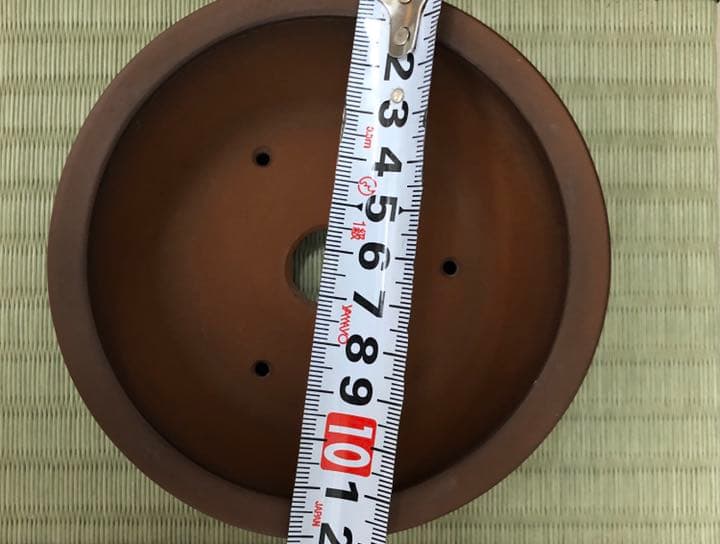 盆栽鉢 平田美芸 落款 美芸 盆栽 小品鉢 釘彫 泥鉢 - メルカリ