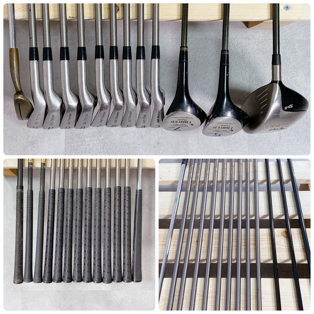 T176 テーラーメイド 他 ゴルフクラブ メンズ フルセット 白 初心者