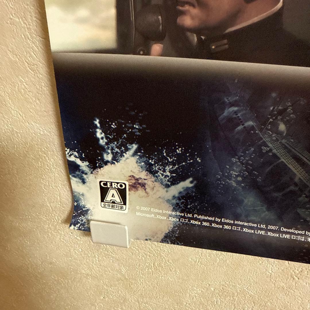 非売品！バトルステーションズ ミッドウェイ XBOX360 ゲーム ポスター