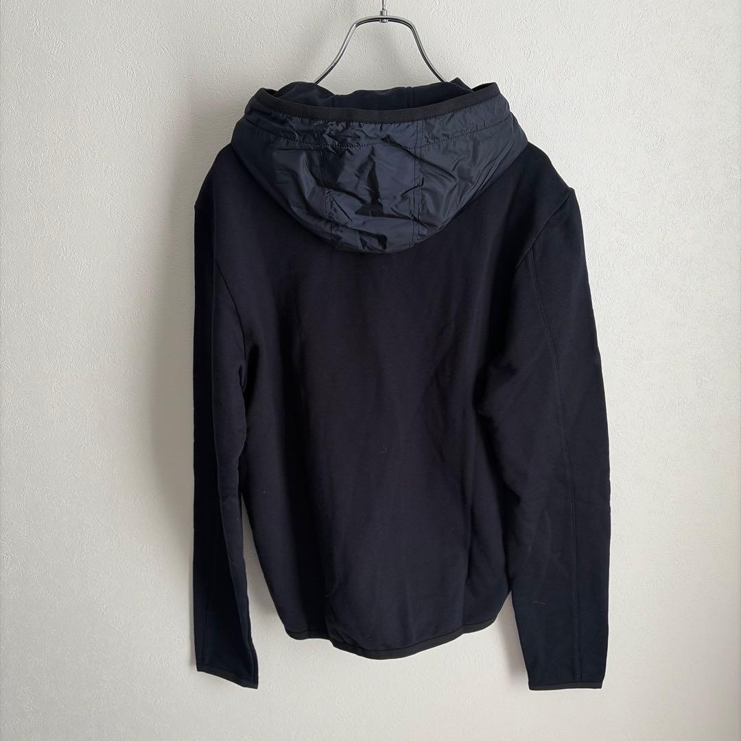 新品タグ付き✨】PRADA ハイブリッドパーカー ナイロン切り替え