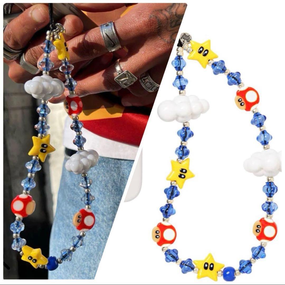 ストリングティング string ting マリオ スター きのこ　キノコ ストリングティング string ting スーパー マリオ スター キノコ