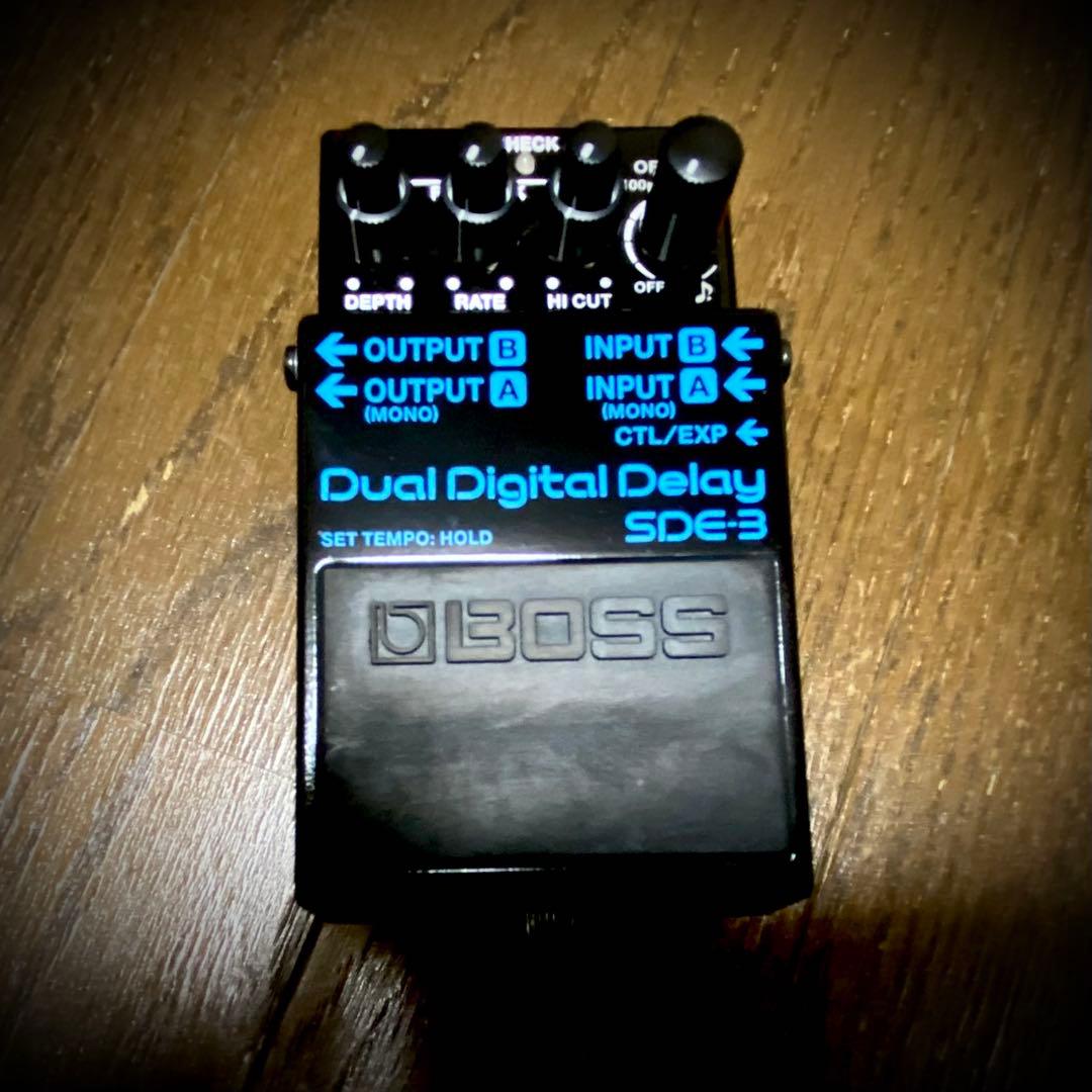 BOSS SDE-3 (交換用ボトムプレート、銀ネジ付) BOSS SDE-3 (交換用ボトムプレート、銀ネジ付) BOSS - SDE-3 | Dual