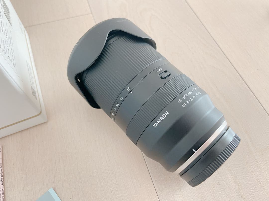 【新品未使用品】TAMRON 18-300mm F/3.5-6.3 Xマウント
