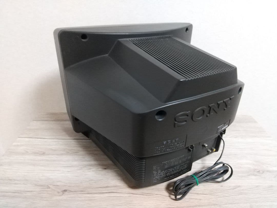 美品】SONY Trinitron 16型 ブラウン管テレビ ゲームモード機能 - メルカリ