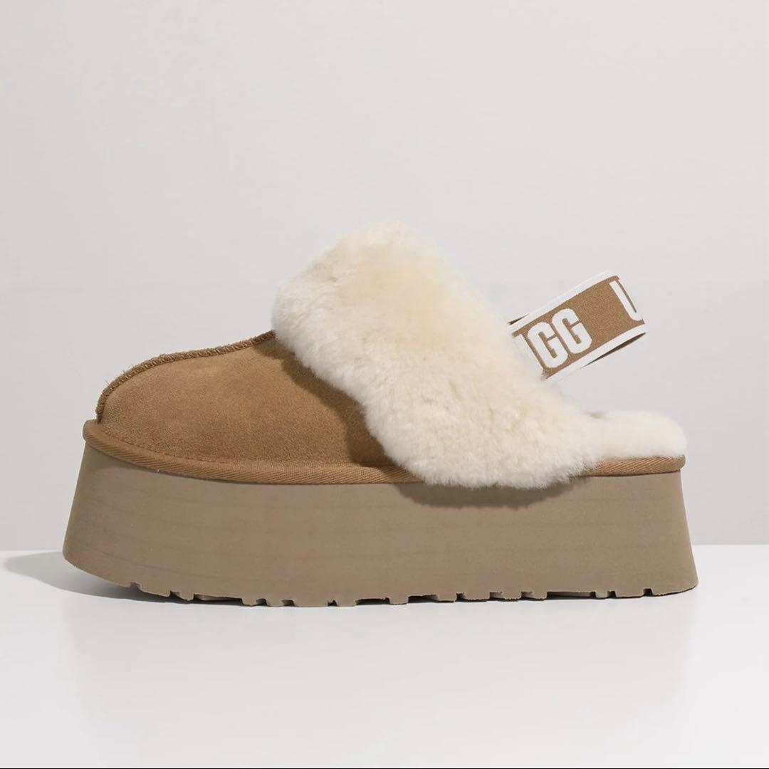 UGG FUNKETTE ファンケット 厚底 25cm チェスナット - メルカリ