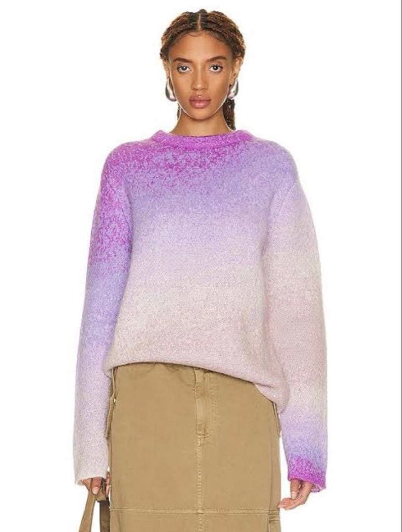 ERL 22AW gradient mohair sweaterアイドル多数着用 - メルカリ