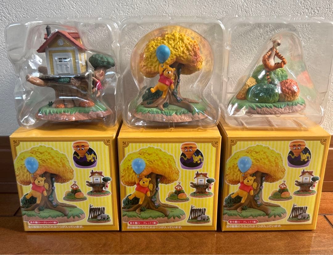 最終値下げ】プーさんのハニーハント ミニチュアフィギュア