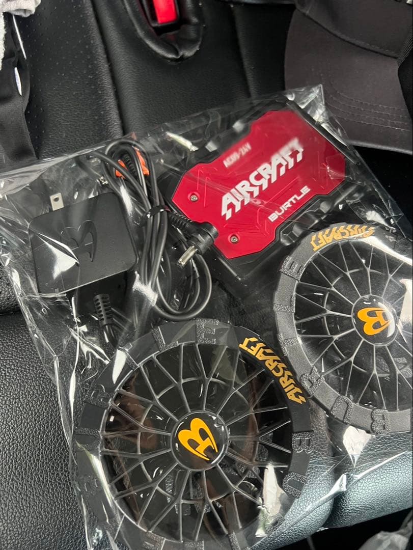 Burtle エアサポート AC09-24V BUTLE AIRCRAFT AC09bAC09f-SET｜空調服・EFウェア専門店 通販ショップ