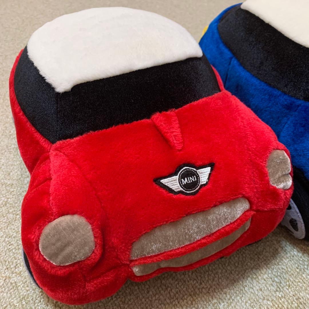 MINI】ミニクーパー ぬいぐるみ クッション 2個セット - メルカリ