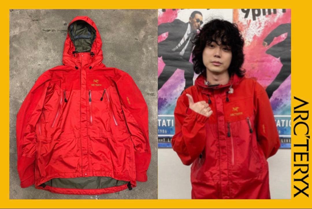 激レア極上ARC'TERYX Theta LT M アークテリクス菅田将暉着 赤 - メルカリ