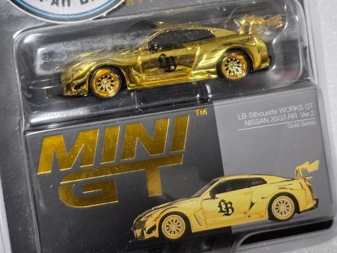 限定 MINI GT LB HARAJUKU GTR ゴールド2台セット - メルカリ