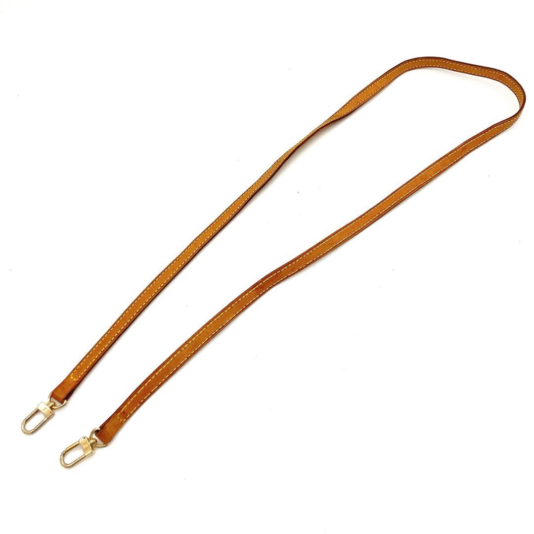 【LOUIS VUITTON】ショルダーストラップ　ヌメ革　115×1 LOUIS VUITTON ルイヴィトン ショルダーストラップ ヌメ革 ユニ