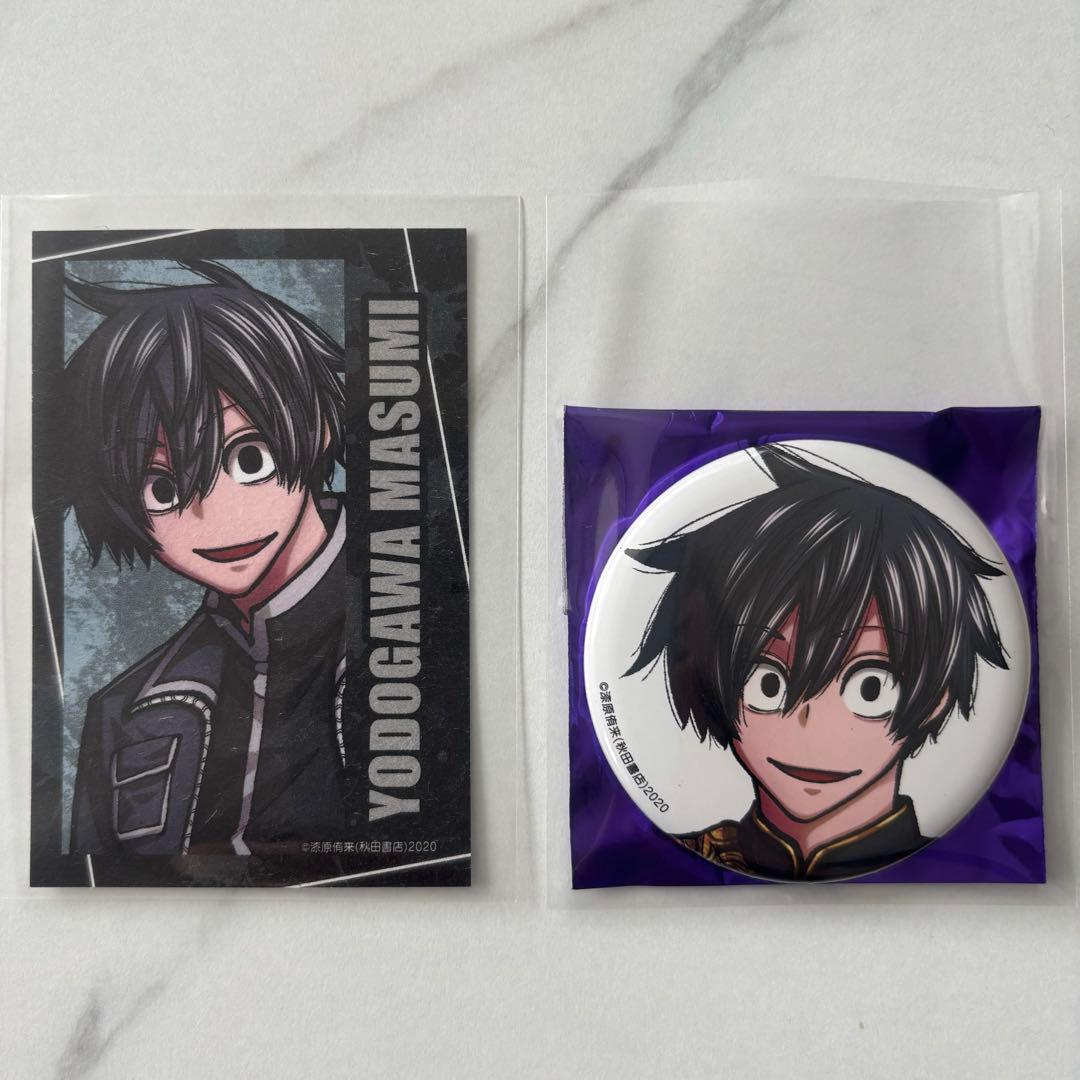 桃源暗鬼 淀川真澄 コミケ C107 缶バッジ キャラカード - メルカリ