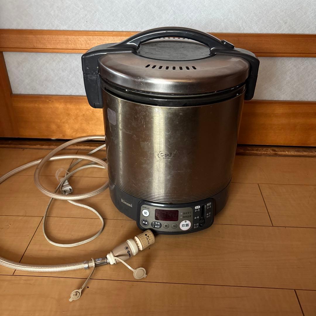 Rinnai プロパンガス炊飯器 最大11カップ Amazon | リンナイ ガス炊飯器 RR-100MTT(MB) プロパンガス マット