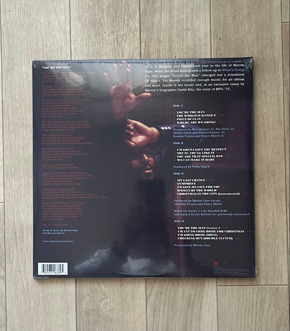 LP】【新品未開封】Marvin Gaye You're The Man - メルカリ
