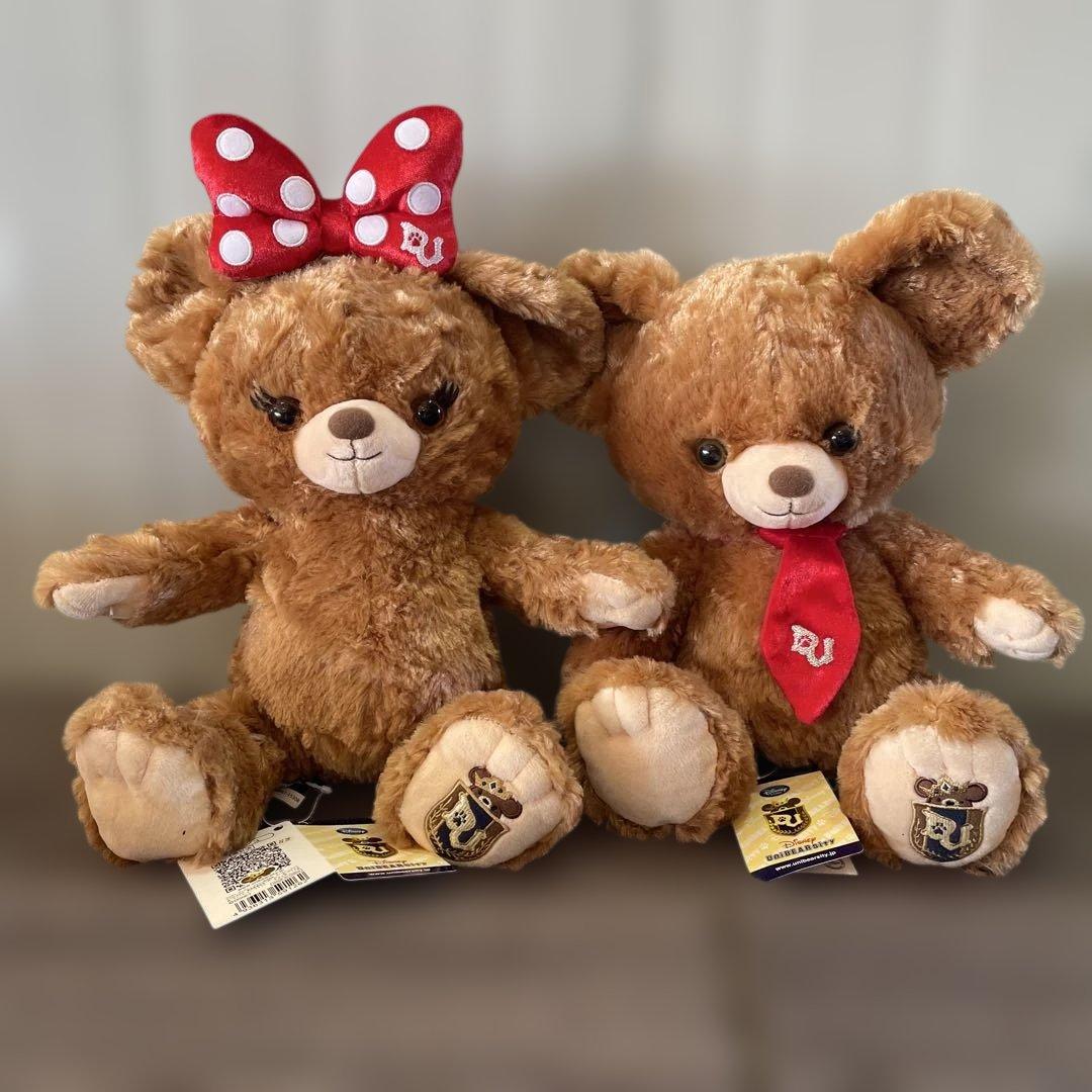 ディズニー ユニベアシティ モカ＆プリン ぬいぐるみ - メルカリ