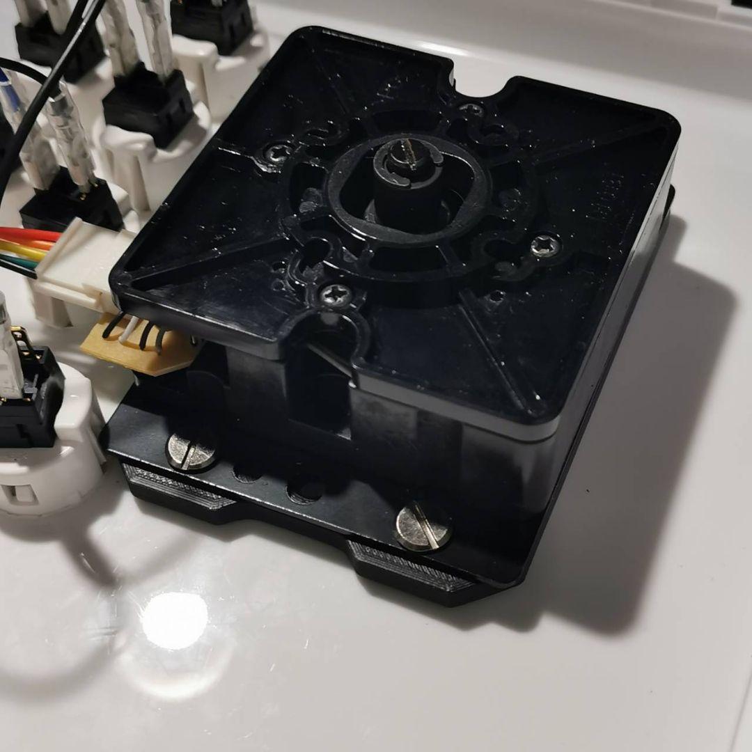 自作アーケードコントローラー レバータイプ ボタン増設型 ノアール配置